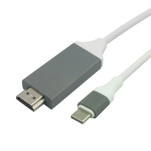 ASTROTEK 2m USB 3.1 Type C USB-C to HDMI Adapter Converter Cable Male to Male for Apple Macbook Chromebook Samsung Galaxy S8+ CB8W-RC-3USBHDMI-2 - Main Image