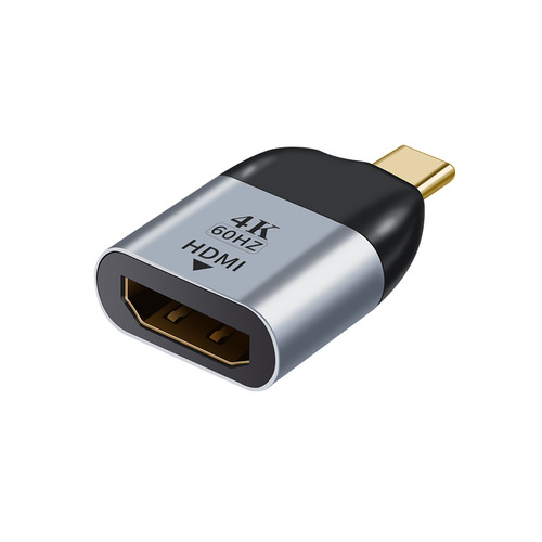 ASTROTEK USB-C to HDMI Male to Female Adapter support 4K@60Hz Aluminum Shell Gold Plating for Windows Android Mac OS - Main Image
