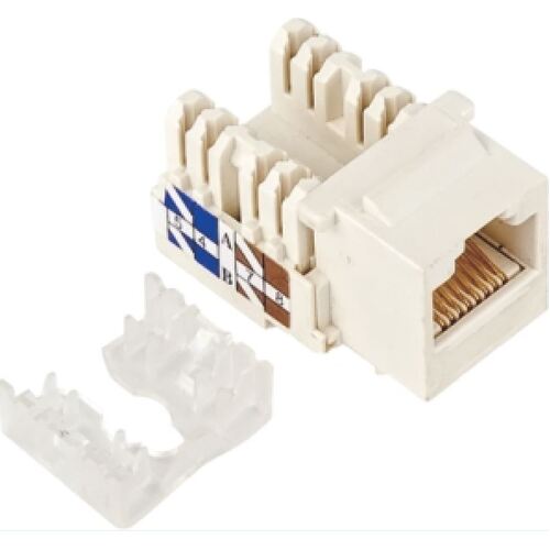 ASTROTEK CAT5e UTP Network Keystone Jack for Socket kit 10ps per pack Poly Bag White LS - Main Image