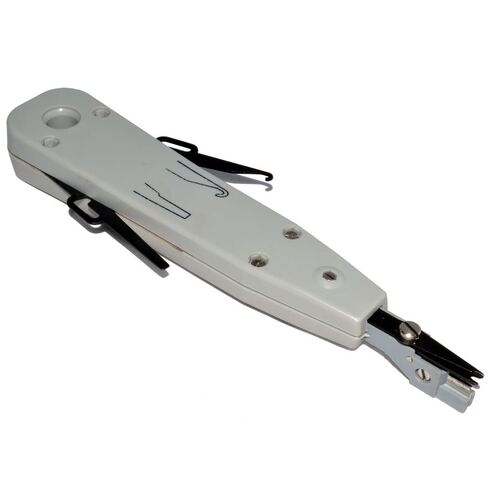ASTROTEK Networking Punch Down Tool Multifunction Krone Type IDC/Network Wire Cat5 & Telephone Impact Terminal Insertion Grey Color LS - Main Image