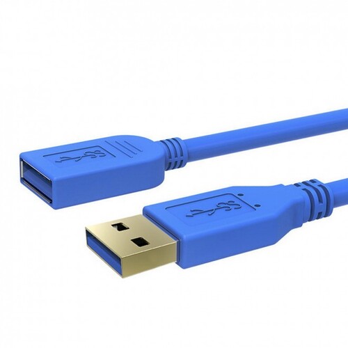 SIMPLECOM CA315 1.5M 5FT USB 3.0 SuperSpeed Extension Cable Insulation Protected Gold Plated - Main Image