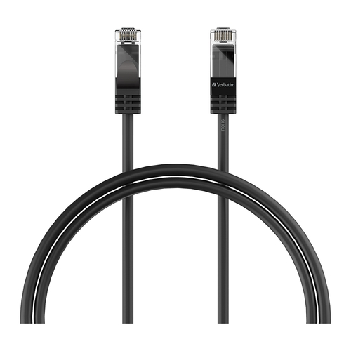 VERBATIM CAT 6 Ethernet Cable 1m - Black - Main Image