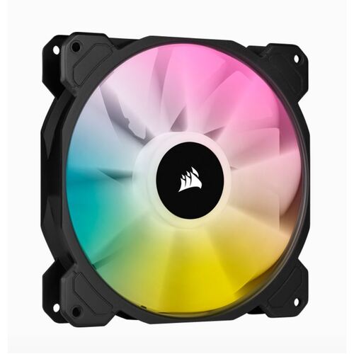 CORSAIR SP140 RGB ELITE, 140mm RGB LED Fan with AirGuide, Single Pack - Main Image