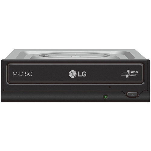 LG GH24NSD1 24x SATA Internal DVD - M-DISC Support Silent Play, Jamless Play, Cyberlink Power 2 Go. OEM Bulk Packaging - Main Image