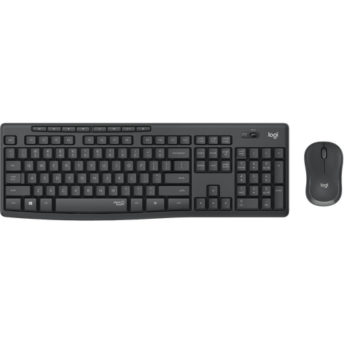 LOGITECH MK295 WIRELESS SILENT KEYBOARD AND MOUSE COMBO, 2.4GHZ USB RECEIVER - - Main Image