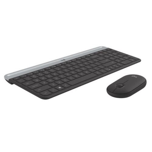 LOGITECH MK470 Slim Wireless Keyboard Mouse Combo Nano Receiver 1 Yr - Main Image