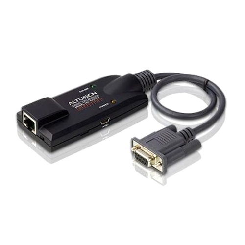 ATEN KVM Cable Adapter with RJ45 to Serial Console to suit KN21xxV, KN41xxV, KN21xx, KN41xx, KM series - Main Image