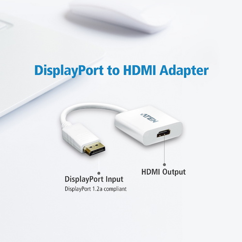 ATEN VanCryst DisplayPort (M) to VGA (F) Adapter - Main Image
