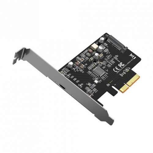 SIMPLECOM EC318 PCI-e x4 to USB 3.2 Gen2x2 20Gbps USB-C Expansion Card - Main Image