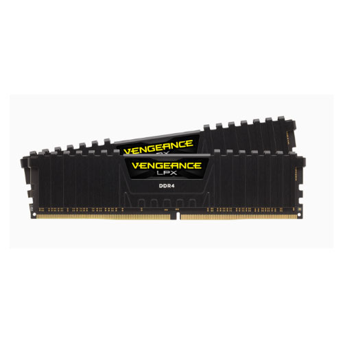 CORSAIR Vengeance LPX 32GB 2x16GB DDR4 3000MHz C16 Desktop Gaming Memory Black - Main Image