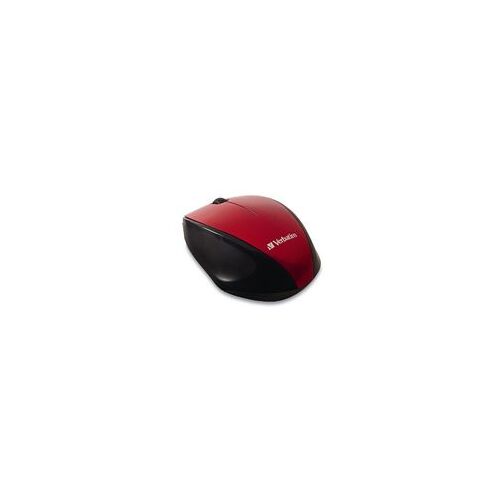 Verbatim MultiTrac Red Mouse Blue LED, Wireless Optical - Main Image