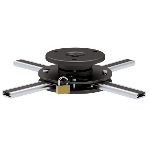 Brateck Anti-theft Aluminum Flat Projector Mount Fit most Projectors Up to 20 kg - Main Image