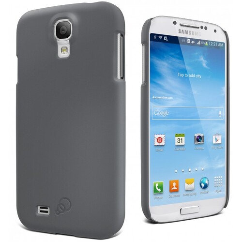 Cygnett Feel Charcoal Case Slim Soft Feel Suit Galaxy S4 - Main Image