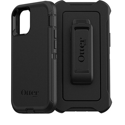 OTTERBOX Defender Case for iPhone 12/12 Pro - Black - Main Image