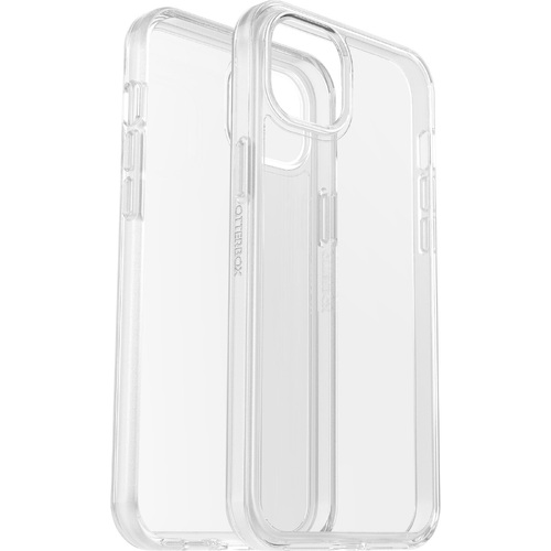 OTTERBOX Apple iPhone 14 Plus Symmetry Series Clear Antimicrobial Case - Clear (77-88581), 3X Military Standard Drop Protection, Slim design - Main Image