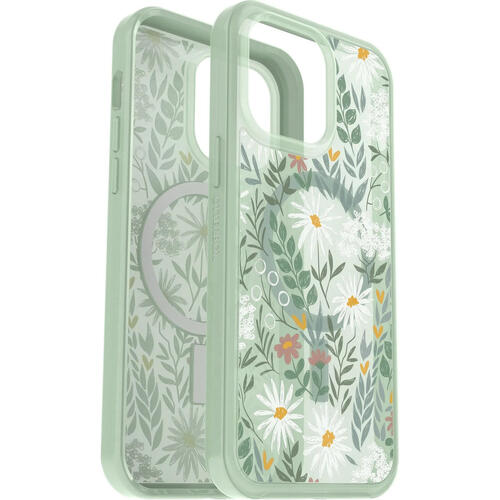 OTTERBOX Apple iPhone 14 Pro Max Symmetry Series+ Antimicrobial Case for MagSafe - Sage Advice (Green) (77-88652) - Main Image