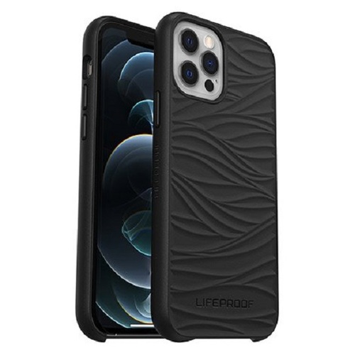 OTTERBOX WAKE Case for Apple iPhone 12 & iPhone 12 Pro - Black (77-65446), Ultra-thin, one-piece design - Main Image