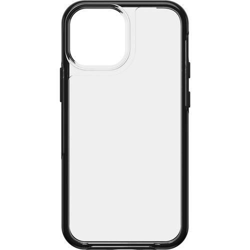 OTTERBOX SEE Case for Apple iPhone 13 Mini - Black crystal (Clear/Black) (77-85523), Clear to show off your phone - Main Image