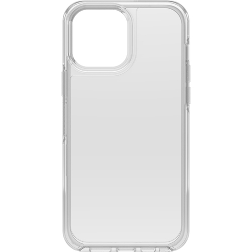 OTTERBOX iPhone 13 Pro Max Symmetry Series Clear Antimicrobial Case (77-83505) - Clear - Protect case exterior against many common bacteria - Main Image