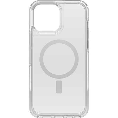 OTTERBOX Apple iPhone 13 Pro Max Symmetry Series+ Clear Antimicrobial Case for MagSafe (77-83662) - Strong magnetic alignment and attachment - Main Image