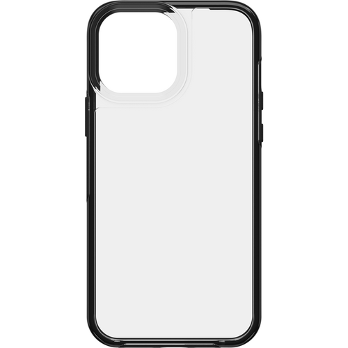 OTTERBOX SEE Case for Apple iPhone 13 Pro Max - Black Crystal (Clear/Black) (77-85707), Ultra-thin, one-piece design - Main Image