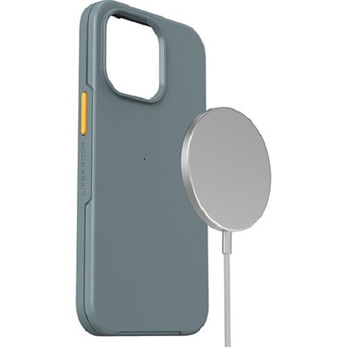 OTTERBOX SEE Case With MAGSAFE For Apple iPhone 13 Pro - Anchors Away (Grey/Orange) (77-83699) - Main Image