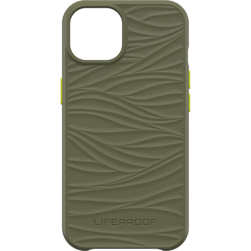 OTTERBOX WAKE Case for Apple iPhone 13 - Green( 77-83564 ) - Mellow wave pattern, Sustainably made from over 85% ocean-based recycled plastic - Main Image