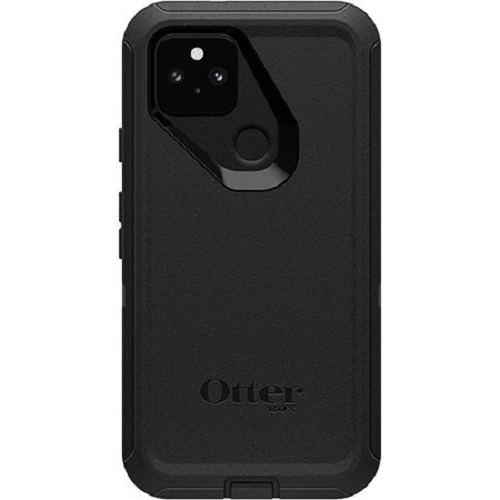 OTTERBOX Defender Series Clear Case for Google Pixel 5 - Black - Main Image
