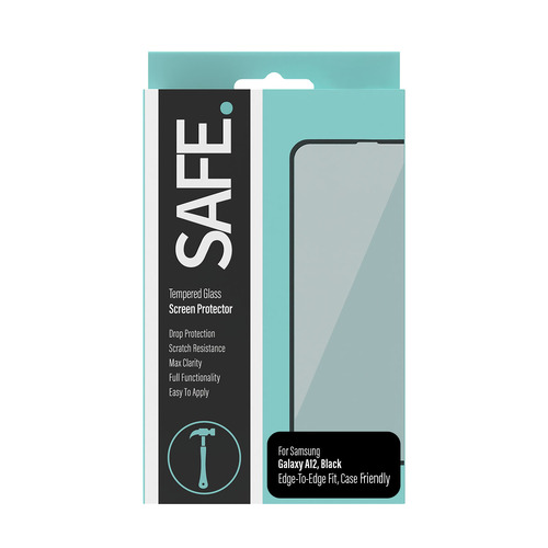 PANZER GLASS Tempered Glass Screen Protector - Case Friendly - for Samsung Galaxy A12 - Drop Protective, Scratch Resistance, Max Clarity - Main Image