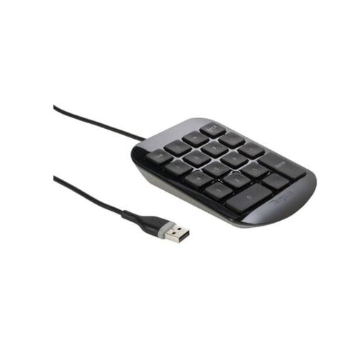 Targus Numeric Keypad with USB Corded, Fits PC/Mac/Chrome - Full size 19mm keys / Wired Keyboard - Black - Main Image