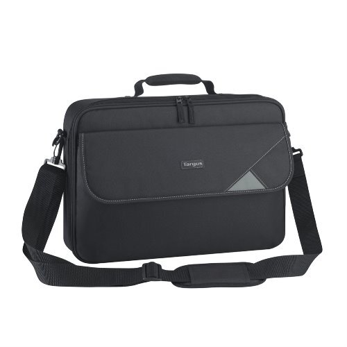 Targus 15.6' Intellect Bag Clamshell Laptop Case with Padded Laptop Compartment - Black - Main Image