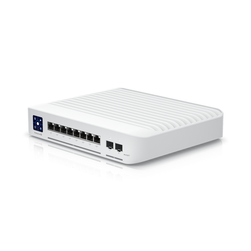 UBIQUITI Switch Enterprise 8-port PoE+ 8x2.5GbE, Ideal For Wi-Fi 6 AP, 2x 10g SFP+ Ports For Uplinks, Managed Layer 3 Switch - Main Image