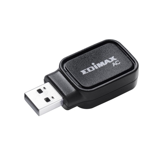 Edimax AC600 Dual-Band WIFI & Bluetooth USB Adapter - 802.11ac/802.11abgn/2.4Ghz (150Mbps)/5Ghz (433Mbps)/ BT4.0/Notebook Laptop and Desktop PC - Main Image