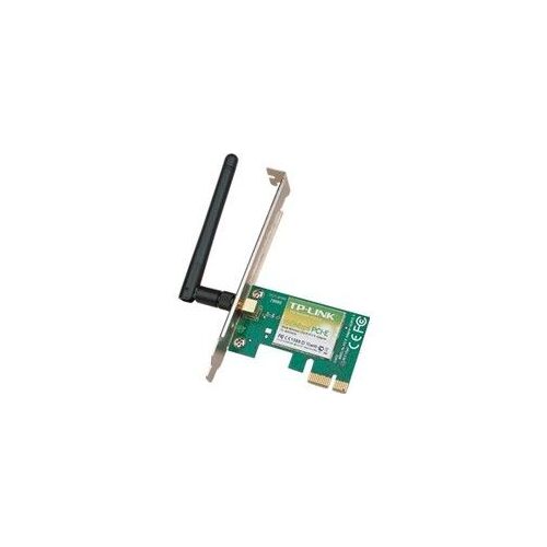 TP-LINK TL-WN781ND N150 Wireless N PCI Express Adapter 2.4GHz (150Mbps) 802.11bgn 1x2dBi Detachable Omni Directional Antennas WPA/WPA2 - Main Image