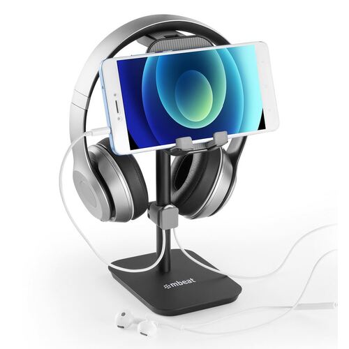 MBEAT Stage S3 2-in-1 Headphone and Tiltable Phone Holder Stand - Main Image