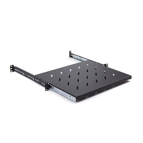 LDR Sliding 1U Shelf Recommended for 450mm to 600mm Deep Server Racks, Supports rail to rail depth of 365mm to 500mm - Main Image