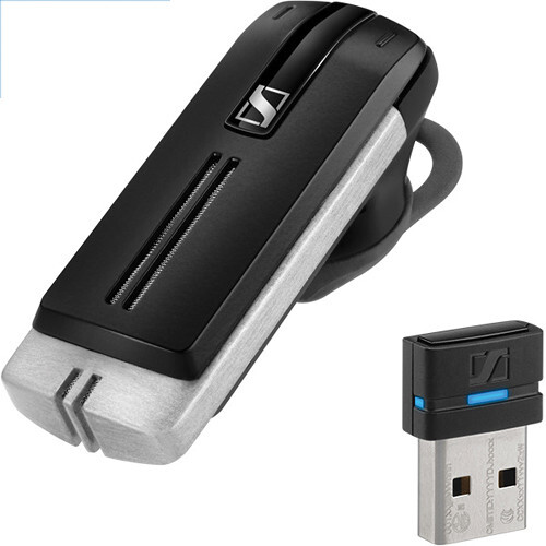 SENNHEISER Premium Bluetooth UC Headset for Mobile and Office applications on Lync. Includes BTD 800 dongle for joint pairing to mobile plus Lync 25 m - Main Image