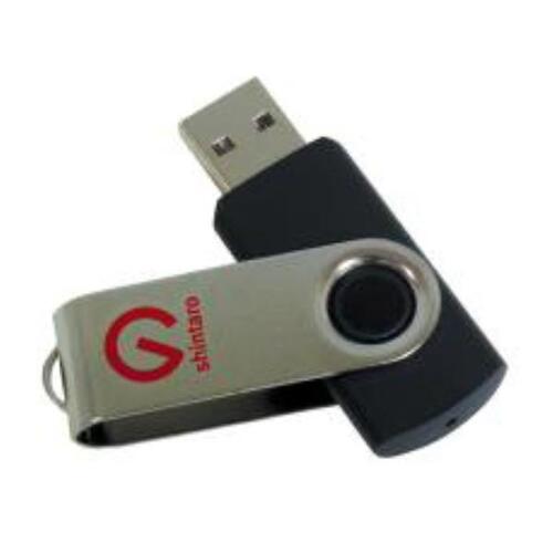 Shintaro 128GB Rotating Pocket Disk USB3.2 Gen 1 - Backwards compatible  with USB 2.0 &amp USB 3.0/3.2 - Main Image