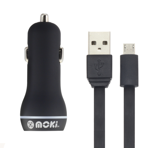 MOKI MicroUSB SynCharge Cable & Car - Main Image