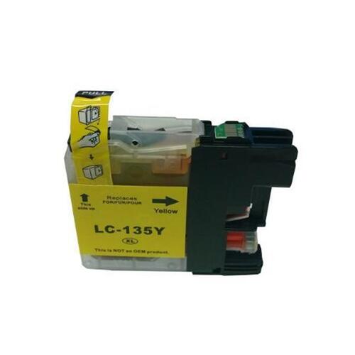 LC135XL Yellow Compatible Inkjet Cartridge - Main Image