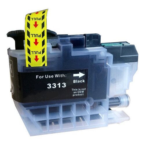 Premium Black Compatible Inkjet Cartridge Replacement for LC-3313B - Main Image