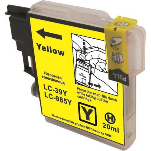 LC39 Compatible Yellow Cartridge - Main Image