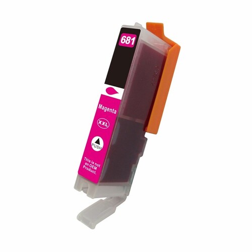 Premium Magenta Compatible Inkjet Cartridge Replacement for CLI-681MXL - Main Image
