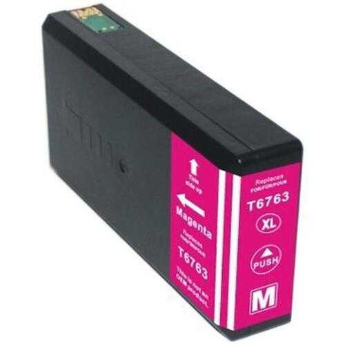 676XL T6763 Magenta Compatible Inkjet Cartridge - Main Image