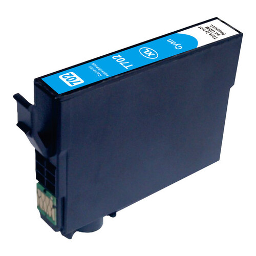 Cyan Compatible Inkjet Cartridge Replacement for 702XL Cyan - Main Image