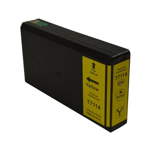 711XXL Yellow Compatible Inkjet Cartridge - Main Image