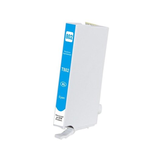 Cyan Compatible Inkjet Cartridge Replacement for 802XL - Main Image