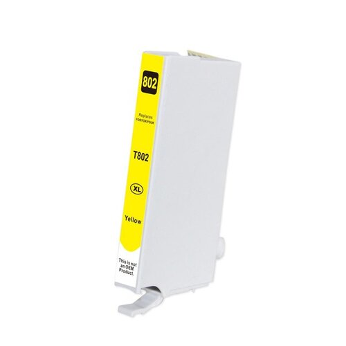 Yellow Compatible Inkjet Cartridge Replacement for 802XL - Main Image