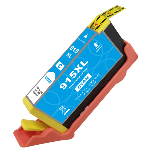 HP 915XL Premium Cyan Compatible Inkjet Cartridge - Main Image