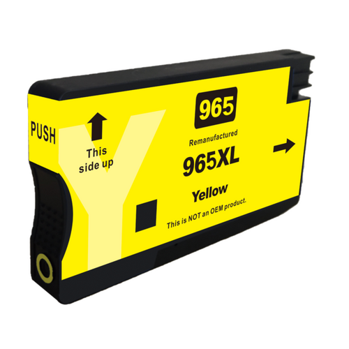 HP 965XL Premium Yellow Compatible Inkjet Cartridge - Main Image